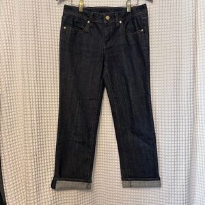 Tory Burch Dark Cropped Jeans Size 27